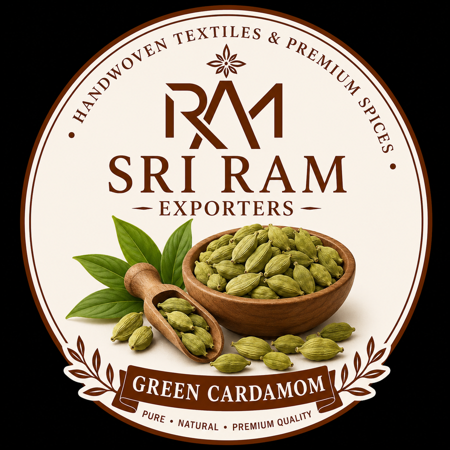 Premium Organic Green Cardamom (Hari Elaichi)