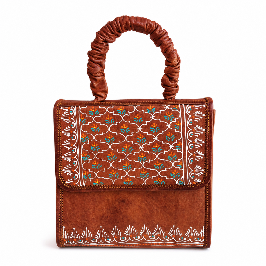 Handcrafted &amp; Hand-Painted Leather Bags