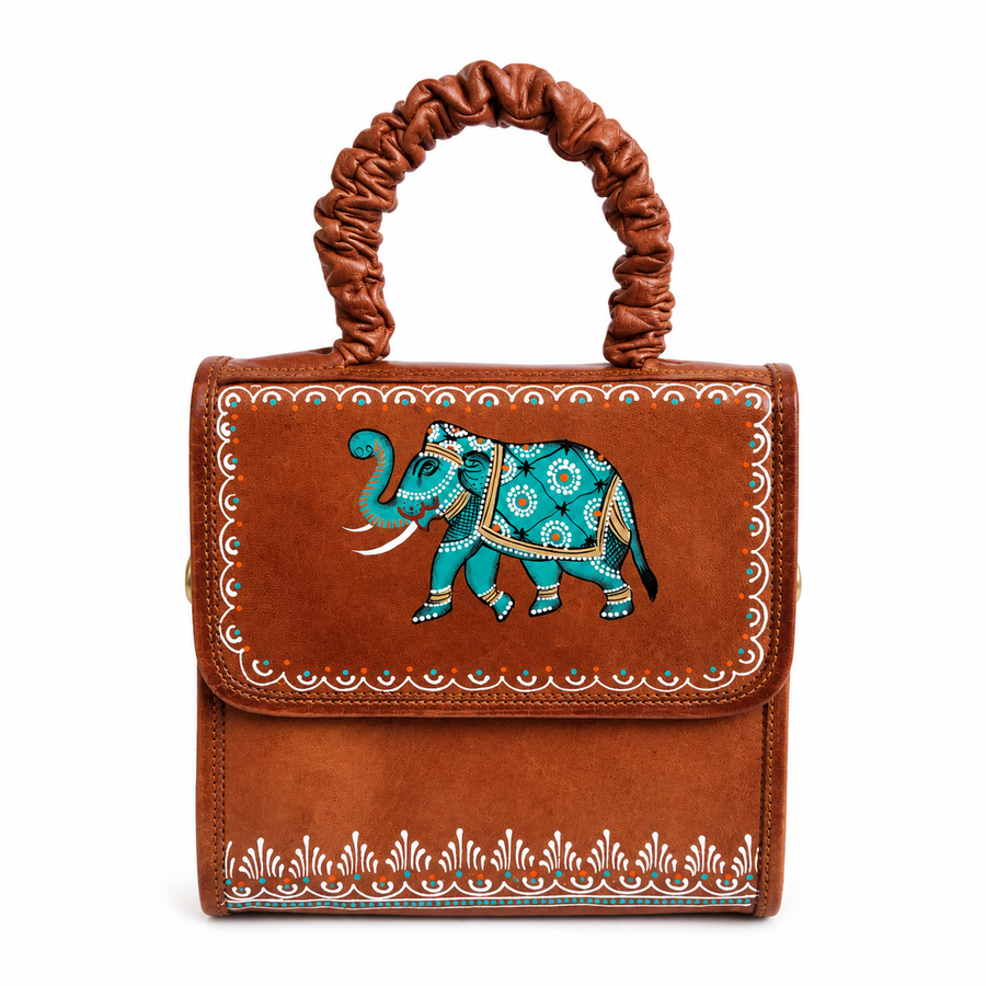 Handcrafted & Hand-Painted Leather Bags