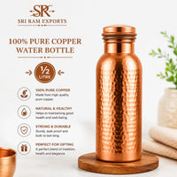 copper water bottle