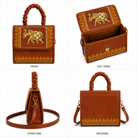 Handcrafted &amp; Hand-Painted Leather Bags
